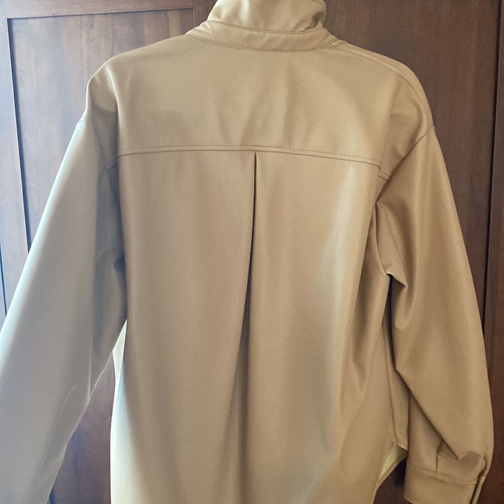 Leather Shacket - Picture 3 of 6